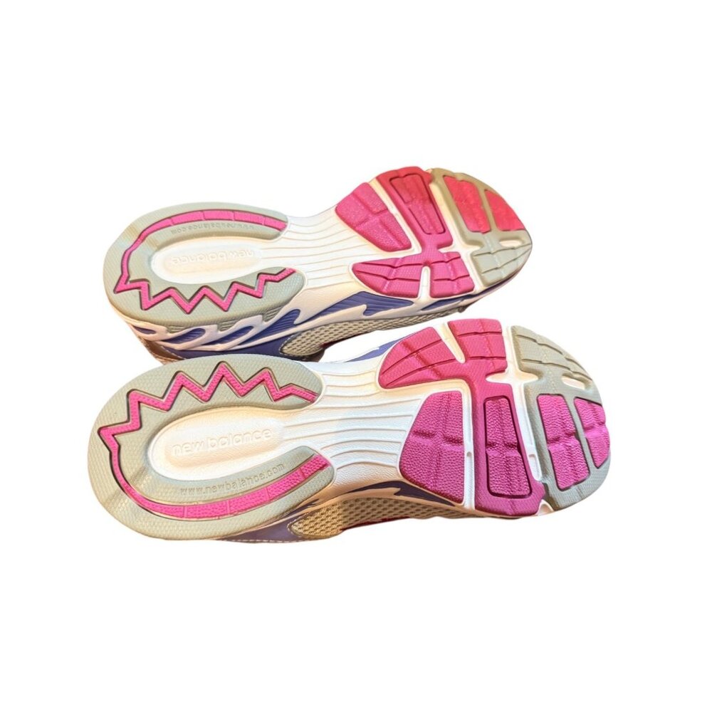 New Balance 545 Womens Size 5W Silver purple Pink Running Shoes KJ545SBY NEW - Picture 5 of 12